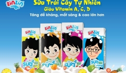 Sữa ZinZin - Đột phá với dinh dưỡng cân bằng từ sữa & nước ép trái cây tự nhiên